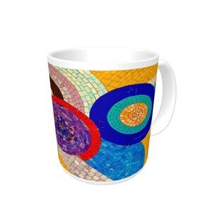 NWT Classic Ceramic Mug, 11 oz. featuring the artwork of Noora Elkoussy